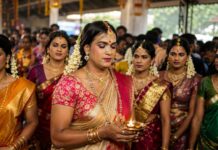 भारत का चमत्कारी मंदिर, जहां पुरुषों को साड़ी और 16 श्रृंगार में करनी पड़ती है पूजा Kottankulangara Temple