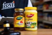 FSSAI का डाबर पर बड़ा एक्शन, ‘100% शुद्ध’ शहद और घी की बिक्री पर रोक Dabur Honey And Ghee Banned