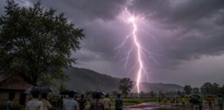 आकाशीय बिजली ने मचाई तबाही, झारखंड के कई जिलों में 14 लोगों की दर्दनाक मौत Jharkhand Lightning Strikes