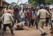 कानून हाथ में लिया! झारखंड में रेप आरोपी की भीड़ ने पीट-पीटकर ली जान Villagers in Jharkhand took the law into their own hands and beat a rape accused to death