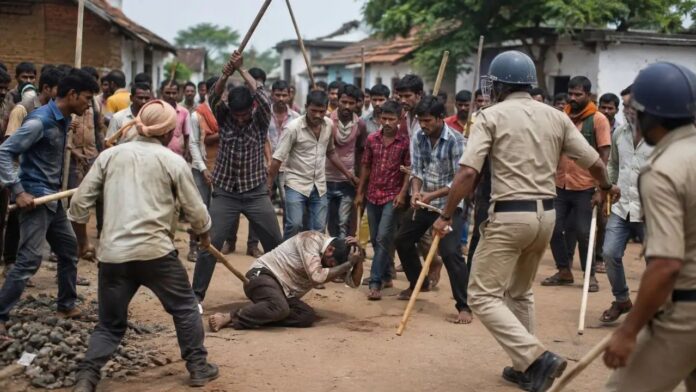 Villagers in Jharkhand took the law into their own hands and beat a rape accused to death Villagers in Jharkhand took the law into their own hands and beat a rape accused to death