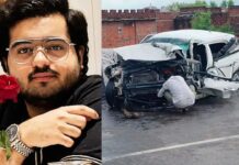 अतीक अहमद के बेटे अबान की कार की तलाशी में क्या-क्या मिला? सिगरेट, गुटखा और किताबों ने खींचा ध्यान Atiq Ahmed Son Abaan Car Accident