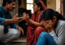 चाची से झगड़ा रोकने आई बेटी की पिता ने ले ली जान, खूंटे से किया जानलेवा हमला Bhadohi Father Arrested