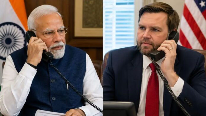 PM Modi And JD Vance PM Modi And JD Vance