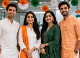 Independence Day 2026: ऑफिस में देशभक्ति के साथ स्टाइल का तड़का, अपनाएं ये लुक्स Independence Day office outfits