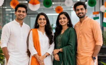 Independence Day 2026: ऑफिस में देशभक्ति के साथ स्टाइल का तड़का, अपनाएं ये लुक्स Independence Day office outfits