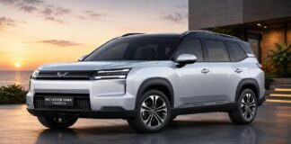 JSW MG की नई 7-सीटर इलेक्ट्रिक SUV 26 अगस्त को लॉन्च होगी, महिंद्रा XEV 9S को टक्कर देगी MG Hector Hawk