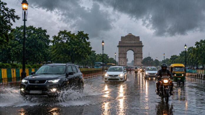 Tomorrow Weather Report Delhi NCR red alert heavy rain Tomorrow Weather Report Delhi NCR red alert heavy rain