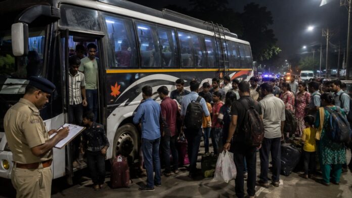 30 Seater Bus Carrying 168 Passengers viral news 30 Seater Bus Carrying 168 Passengers viral news