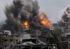 गाजा पर बरसीं मिसाइलें, इजरायली हवाई हमलों में 8 लोगों की मौत Israel airstrikes