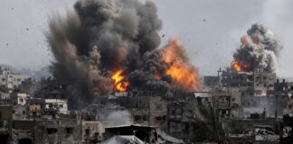 गाजा पर बरसीं मिसाइलें, इजरायली हवाई हमलों में 8 लोगों की मौत Israel airstrikes