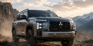 Pajero का नया मॉडल मचाएगा धमाल, टीजर में दिखी दमदार SUV की पहली झलक Mitsubishi Pajero