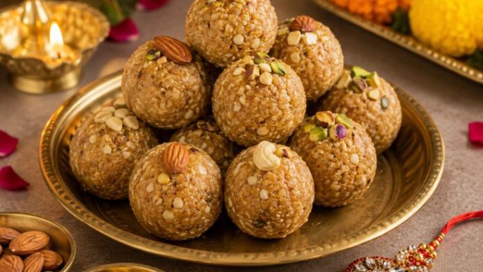 RAKSHA BANDHAN SPECIAL LADOO WITHOUT SUGAR RAKSHA BANDHAN SPECIAL LADOO WITHOUT SUGAR