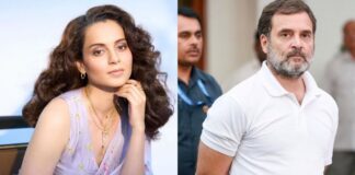 ‘स्मैश द पैट्रियार्की’ पर कंगना का राहुल पर पलटवार, बोलीं- ‘भाई, रुको, शुरू करते हैं’ Kangana hits back at Rahul over 'Smash the Patriarchy