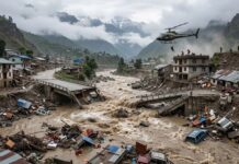 नेपाल में बाढ़ का कहर: 100 से ज्यादा भारतीय लापता, अचानक आई बाढ़ से 9 नेपाली नागरिकों की मौत Nepal floods 100 Indians missing 9 Nepali citizens killed flash floods