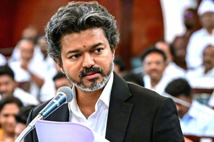 Vijay government withdrew the order barring students from the CJP-Left protest Vijay government withdrew the order barring students from the CJP-Left protest