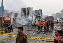 दिल्ली के टिकरी कलां में CNG स्टेशन पर धमाका, मची अफरा-तफरी; 1 की मौत Delhi Yikri Kalan CNG station blast one dead many injured