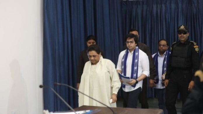 Mayawati expels Akash Anand Mayawati expels Akash Anand