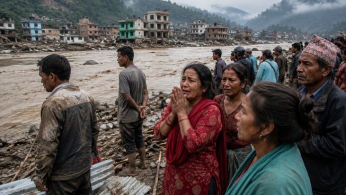 Nepal flash floods Nepal flash floods