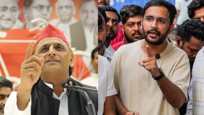 Akhilesh Yadav And Ashutosh Ranka meeting Akhilesh Yadav And Ashutosh Ranka meeting