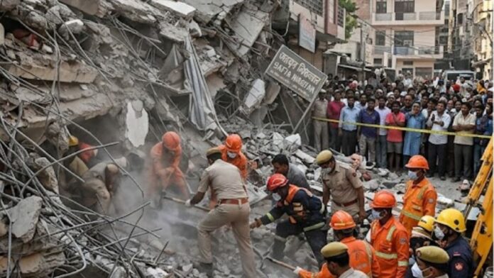 C makes stern remarks on Satya Niketan building collapse, reprimands the government C makes stern remarks on Satya Niketan building collapse, reprimands the government