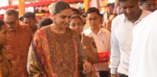 सिद्धिविनायक मंदिर पहुंचीं दीपिका पादुकोण, 900 साल पुरानी पटोला विरासत में दिखा मॉम-टू-बी ग्लो Deepika Padukone