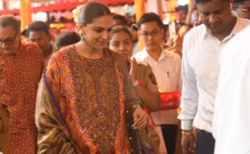 सिद्धिविनायक मंदिर पहुंचीं दीपिका पादुकोण, 900 साल पुरानी पटोला विरासत में दिखा मॉम-टू-बी ग्लो Deepika Padukone