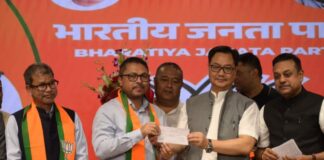 मेघालय में बड़ा उलटफेर, UDP के 8 विधायकों ने थामा BJP का दामन, विधानसभा में बनी दूसरी सबसे बड़ी पार्टी 8 UDP MLAs join the BJP
