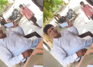 बलरामपुर में सरकारी स्कूल बना अखाड़ा, बच्चे को पीटने के बाद पिता पर ईट से हमला, मचा हड़कंप Government school in Balrampur turns into a battleground