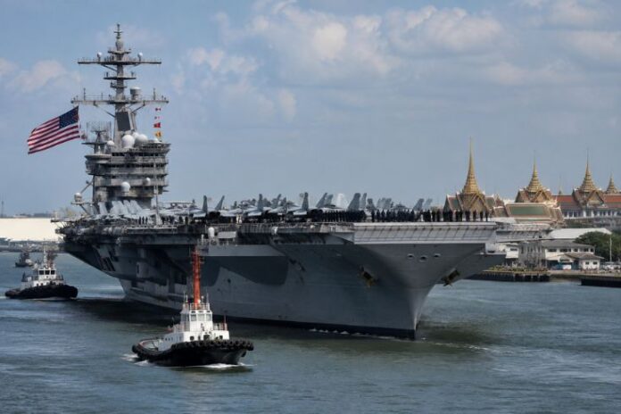 USS Abraham Lincoln Arrives in Thailand USS Abraham Lincoln Arrives in Thailand