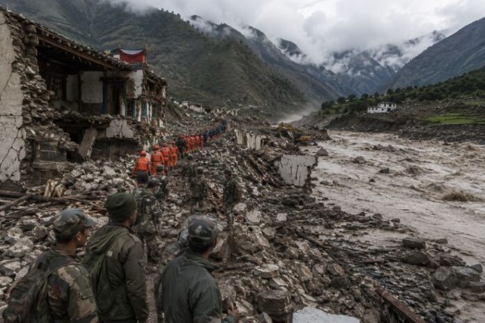 China censorship Tibet disaster information