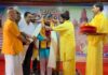 राज्यसभा सांसद दिनेश आर्य ने चित्रगुप्त पीठ में किए मां आदिशक्ति के दर्शन Rajya Sabha MP Dinesh Arya