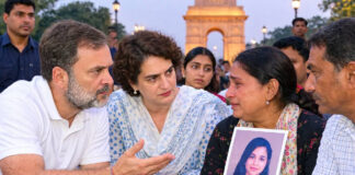 अंकिता को इंसाफ मिला नहीं, राज्यपाल की कुर्सी पर सवाल उठे! इंडिया गेट पर परिवार की गुहार से गरमाई सियासत