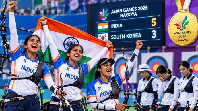भारत ने रचा इतिहास, कोरिया को हराकर महिला रिकर्व टीम ने जीता पहला एशियन गेम्स गोल्ड