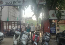 स्कूटी चोर का खेल खत्म! प्रीत विहार पुलिस ने दबोचा, चार चोरी की स्कूटियां बरामद
