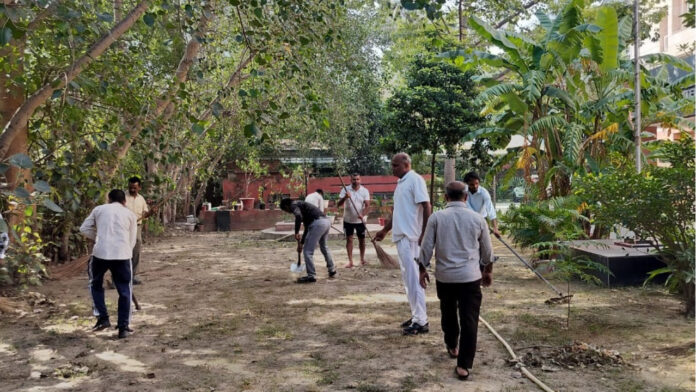 स्वच्छता की मुहिम में उतरी डीसीपी आईएफएसओ की टीम, सफाई के साथ दिया जागरूकता का संदेश