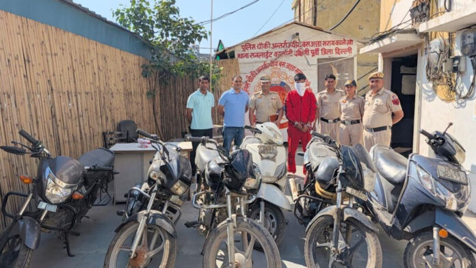 दिल्ली में वाहन चोरों पर पुलिस का प्रहार, सराय काले खां से शातिर वाहन चोर गिरफ्तार