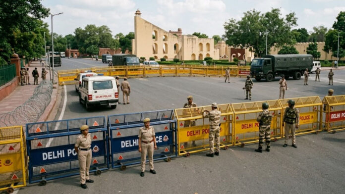 दिल्ली में वीकेंड पर मचेगा घमासान! 50 हजार प्रदर्शनकारियों के आने की आशंका, राजधानी में सुरक्षा सख्त