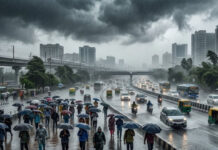 Delhi-UP Weather: मॉनसून की विदाई के बाद फिर बदला मौसम, 18 राज्यों में बारिश और आंधी-तूफान का IMD अलर्ट जारी