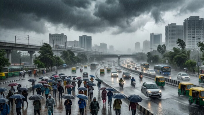 Delhi-UP Weather: मॉनसून की विदाई के बाद फिर बदला मौसम, 18 राज्यों में बारिश और आंधी-तूफान का IMD अलर्ट जारी