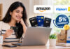 Amazon या Flipkart? ऑनलाइन शॉपिंग पर 5% तक कैशबैक पाने के लिए कौन-सा क्रेडिट कार्ड है सबसे बेस्ट, जानिए