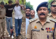 पुलिस के शिकंजे में अंतरराज्यीय अपहरण गिरोह, मुठभेड़ में तीन बदमाश घायल, सात गिरफ्तार