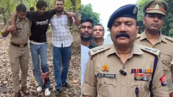 पुलिस के शिकंजे में अंतरराज्यीय अपहरण गिरोह, मुठभेड़ में तीन बदमाश घायल, सात गिरफ्तार