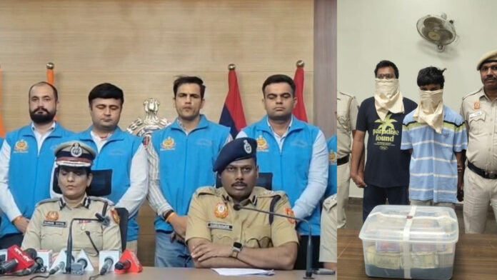 मालिक की रकम हड़पने के लिए रची साजिश, शिकायतकर्ता ही निकला मास्टरमाइंड, साथी समेत गिरफ्तार
