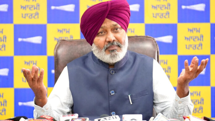 पंजाब में नशों का इस्तेमाल 5.5% कम हुआ, भाजपा शासन में दिल्ली में 28% और हरियाणा में 42% बढ़ा: हरपाल सिंह चीमा
