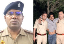 गाजियाबाद: चेन स्नैचिंग के आरोपी को मुठभेड़ के बाद दबोचा, पैर में लगी गोली, पुलिस पर फायरिंग का आरोप