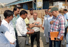 अधिकारियों को धान उठान में तेजी लाने के दिए निर्देश, गेट पास सहित मंडी की सभी व्यवस्थाओं का लिया जायजा