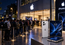 iPhone Duo का जबरदस्त क्रेज, पहली सेल से पहले Apple स्टोर के बाहर जुटी भीड़