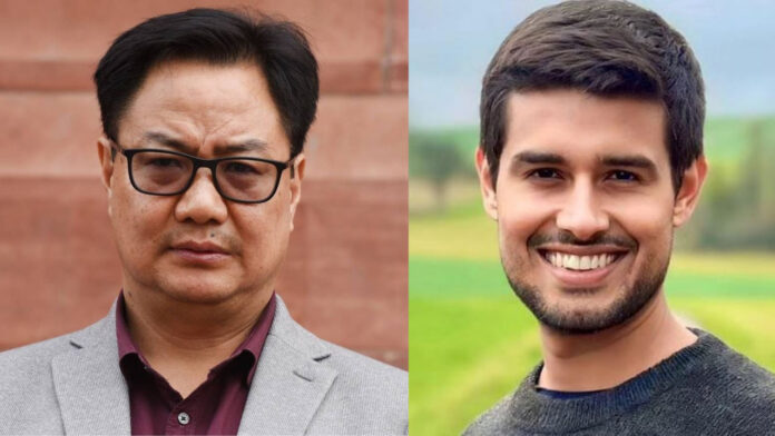 'पाकिस्तानी झंडे के साथ कांग्रेस का झंडा', लंदन प्रदर्शन पर किरेन रिजिजू का हमला, ध्रुव राठी का भी किया जिक्र