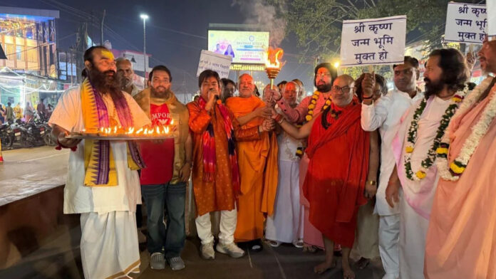 हर हिंदू के घर में जलेगा श्रीकृष्ण जन्मभूमि मुक्ति का संकल्प दीप